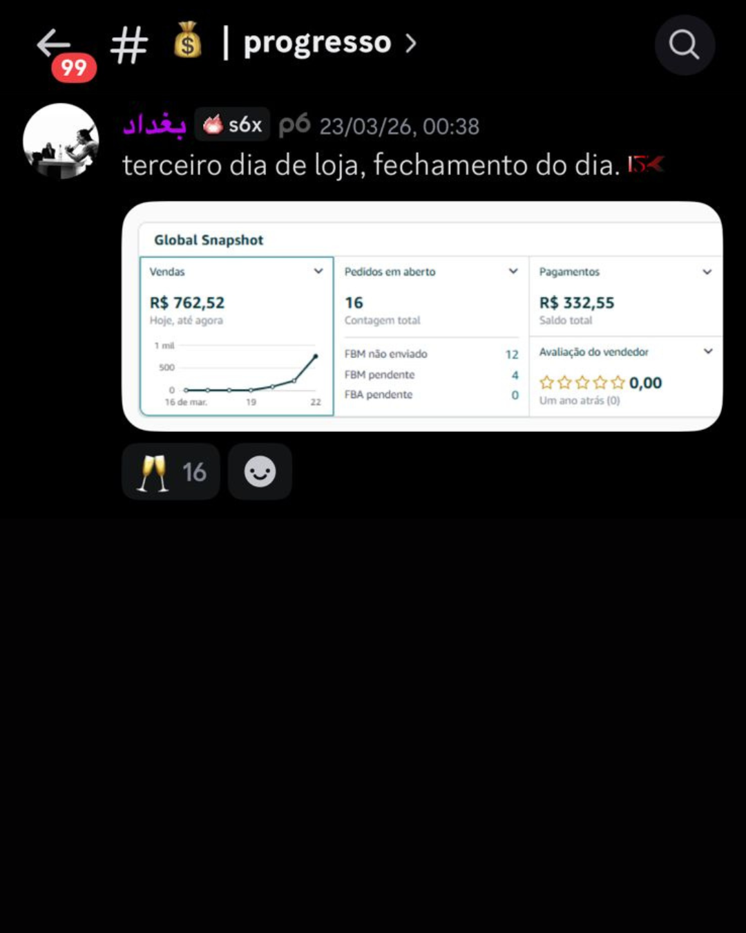 Feedback recomendações 3