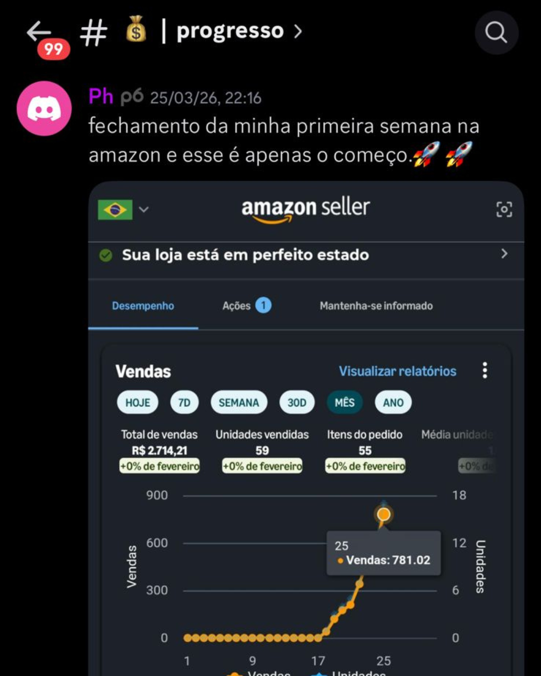 Feedback recomendações 5